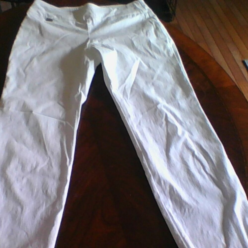 alfani white pants
